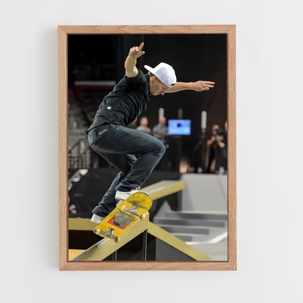 Poster Skate Masterclass – affiche Skateboard (vue 4)